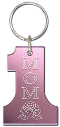 Mom Number One Keychain