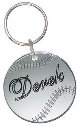 Baseball Keychain