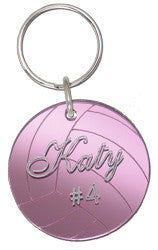 Volleyball Keychain