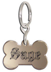 Dog Bone Pet Tag