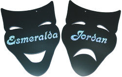 Drama Masks Wall Mirror