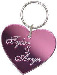 Heart Keyring Large