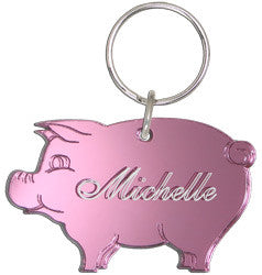 Pig Keychain