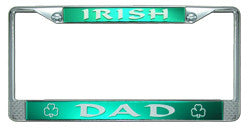 Irish License Plate Frame Family