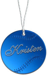 Softball Ornament