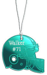 Football Helmet Christmas Ornament