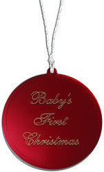 Baby's First Christmas Ornament