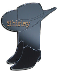 Cowboy Hat and Boots Pin