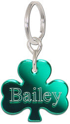 Shamrock Pet Tag